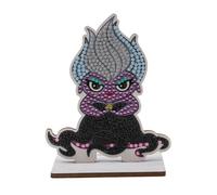 CRYSTAL ART - Kit Figurine à Diamanter - Activité Manuelle de Création et Ludique - Adulte et Enfant - Décoration Scintillante aux Couleurs Assorties - Disney - Ursula