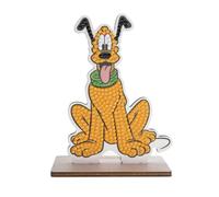 CRYSTAL ART - Kit Figurine à Diamanter - Activité Manuelle de Création et Ludique - Adulte et Enfant - Décoration Scintillante aux Couleurs Assorties - Disney - Pluto