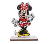 Crystal Art - Kit Figurine à Diamanter - Activité Manuelle de Création et Ludique - Adulte et Enfant - Décoration Scintillante aux Couleurs Assorties - Disney - Minnie