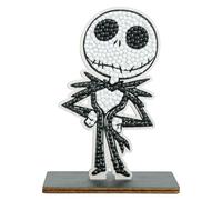 CRYSTAL ART - Kit Figurine à Diamanter - Activité Manuelle de Création et Ludique - Adulte et Enfant - Décoration Scintillante aux Couleurs Assorties - L'Etrange Noël de Monsieur Jack