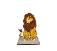 Crystal Art – Kit figurine à diamanter Disney Le Roi Lion Mufasa – Activité manuelle adulte/enfant