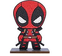 Crystal Art - Kit Figurine à Diamanter Deadpool (Marvel) - Activité manuelle adulte et enfant