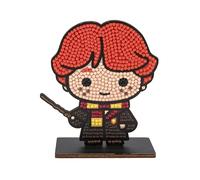 CRYSTAL ART Kit complet de figurine en bois à diamanter et à collectionner - Harry Potter - Ron Weasley