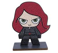 OZ INTERNATIONAL Kit figurine en bois à diamanter Black Widow Marvel 11 cm Multicolors G