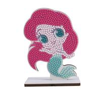Crystal Art – Kit figurine à diamanter La Petite Sirène – Activité manuelle Adulte et Enfant
