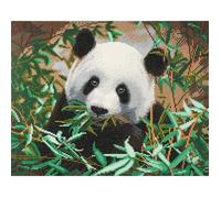 CRYSTAL ART Kit tableau broderie diamant 40x50cm Panda