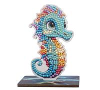 CRYSTAL ART - Seahorse, Buddy, CAFGR-31GEN048
