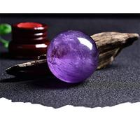 Crystal Ball Division Amethyst, Balle Rare Protection Ball en Pierre pour décoration, Violet, amethystball-5cm