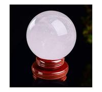 Crystal Ball Natural Cracked Milky White Crystal Boul