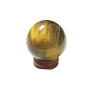 Crystal Ball Ornaments raw Stone Polished Various Materials Living Room Office Home Relocation,D-40mm Gemstone Stone