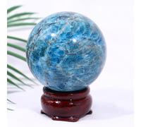Crystal Ball Rough Stone Polished Seven-Star Array Ornaments Home Office Feng Shui Crafts,G