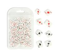 Crystal Beads For DIY Epoxy Jewelry Fillings Playing Cards Polymer Flakes Shaker Filler Sprinkles Handcraft