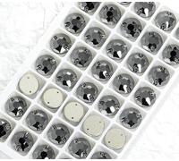 Crystal Beads Round Rhinestone For Clothes Dress Decoration Stone Sew on for Crafts Needlework 8mm 10mm 12mm