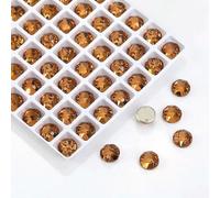Crystal Beads Round Rhinestone For Clothes Dress Decoration Stone Sew on for Crafts Needlework 8mm 10mm 12mm