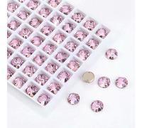 Crystal Beads Round Rhinestone For Clothes Dress Decoration Stone Sew on for Crafts Needlework 8mm 10mm 12mm