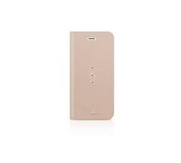 -crystal booklet case for apple iphone 7, gold