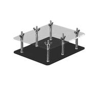 Crystal Card Press Outil de correction portable pour aplatir | Outil de réparation de cartes transparentes pour photos, œuvres d'art, autocollants, étiquettes, marque-pages, scrapbooking