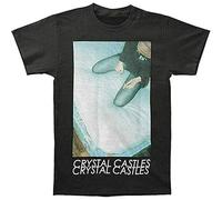 Crystal Castles Band Music Unisex Printed T-Shirt Mens Black Tee Shirt 3XL