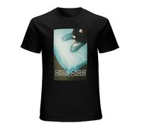 Crystal Castles T-Shirt Man's Fashion Black Unisex Tees L