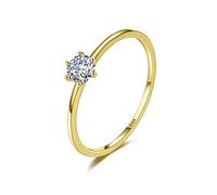 Crystal Crystal des anneaux de doigt des femmes anneaux de mariage Bijoux fins