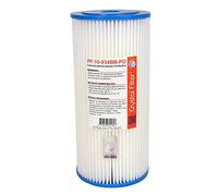 Crystal Filter Cartouche PF-10-934BB-PO sédiment plissée 9’’3/4 Big Blue - Filtre 10 µm