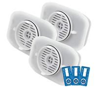 Crystal Filter Filtre GRV001 CRF4001 Compatible Whirlpool® GRV001 / GRV002 (Lot de 3)