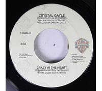 Crystal Gayle - Crystal Gayle 45 RPM Crazy In The Heart / Cry