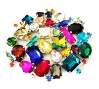 Crystal Glass Sew-On Rhinestones