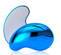 Crystal Hair Eraser, Portable Crystal Hair Removal Device,Painless Exfoliator & epilator for Women,Crystal Hair Remover (Blue)