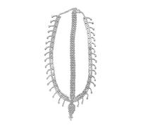 Crystal Hairwear Élégant strass pour chaîne de tête frange bijoux de cheveux pour mariée coiffure tendance aussi
