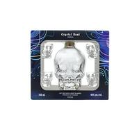 Crystal Head Coffret Cadeau Vodka avec 4 Verres a Shot 0.7 L
