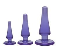 Crystal Jellies - Anal Initiation Kit Purple