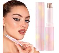 Crystal Jelly Glaze Stick, Glitter Eyeliner Stick, Smooth Application Brightener, 2.44x0.59 inches Multi Use Makeup Magic, Shimmer Eye Shadow Pencil for Women, Wife, Daughter
