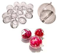 CRYSTAL KING Lot de 10 Boules de Acrylique 10 cm Bricolage Boules de Boule en Acrylique Transparent Divisible Transparent en Plastique de la Boule Acrylique Acrylic Ball Boules en Acrylique 10 mm