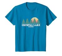 Crystal Lake IL T-shirt rétro années 70 T-Shirt