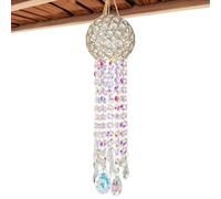 Crystal Light Catcher, Elegant Window Ornament, Outdoor Wind Chimes, Home Office Patio Porch Decoration, Garden Ceiling Door Housewarming Accessory, Decorative Gear for Living, Reading, Relaxing