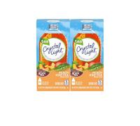 Crystal Light Drink Mix On The Go - 2 boîtes, 10 sachets par boîte - Ajoutez au verre ou à une bouteille d'eau (thé pêche)