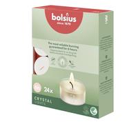 Crystal Lights chauffe-plat blanc avec tasse transparente 6h box 24