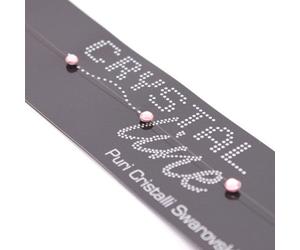 crystal line - strass Saphir sur fil