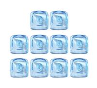 Crystal Look Lot de touches mécaniques Bleu | Characterless Accent 1U Touches de rechange pour espaces de travail Finition légère