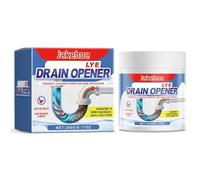 Crystal Lye Ouvre-canalisation, poudre de dragage de pipeline, poudre puissante pour déboucher les éviers de salle de bain et de cuisine, les canalisations, les tuyaux de douche