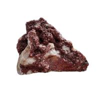 Crystal Mark Red Crystal Mark Raw Stone Collection Teaching Crystal Cluster Stone Home Stone Ornaments,80~160g
