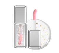Crystal Moisturizing Lip Oil, Huile a Levre Colorée, Lip Gloss Durable Peau Morte, Soin Des Lèvres, Lutte Contre La Sécheresse 20 ml (White)