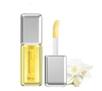 Crystal Moisturizing Lip Oil, Huile a Levre Colorée, Lip Gloss Durable Peau Morte, Soin Des Lèvres, Lutte Contre La Sécheresse 20 ml (Yellow)