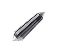 Crystal Multi-Faceted Yoga Column 12-Sided White Crystal Double-Pointed Column Quartz Yoga Stones Spirital Stone Gemstone