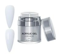 Crystal Nail Builder - 30g for Strengthening | Manicure Gel with Easy Application, Filling Molding Procedure, Salon Home Kit for Women Girls, Professional Nail Shaping Accessory