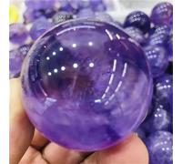 Crystal Natural Amethyst Ball Energy Stone Ball Home Decoration Decoration Home Decor (4 cm)