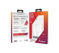 ZAGG Crystal Palace Snap KS Coque arrière renforcée en graphène avec béquille pour iPhone 14 Plus et iPhone 15 Plus [6,7", Compatible MagSafe, Anti-jaunissement, Antichoc (Transparent)