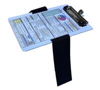 Crystal Pilot Genouillère IFR en aluminium et plaque VFR et IFR avec codes d'avion et d'équipement mis à jour