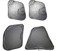 Crystal Pilot Lot de 4 Pare-soleils Jet Cockpit pour A320